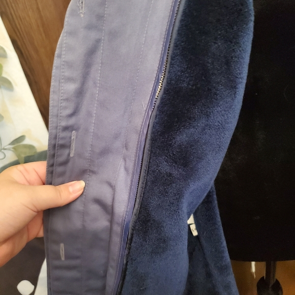 Vintage London Fog Periwinkle "car coat" - Picture 10 of 15